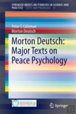 Bertrand.pt - Morton Deutsch: Major Texts On Peace Psychology