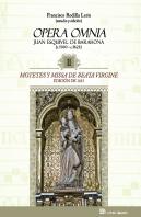 Motetes Y Missa De Beata Virgine. Juan Esquivel De Barahona