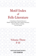 Motif-Index Of Folk Literature