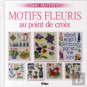 Motifs Fleuris Au Point De Croix