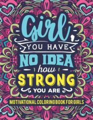 Motivational Coloring Book For Girls