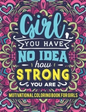 Motivational Coloring Book For Girls