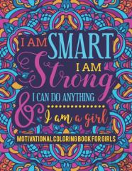 Motivational Coloring Book For Girls