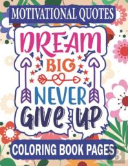 Motivational Quotes Coloring Book