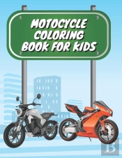 Motocycle Coloring Book For Kids