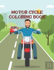 Motor Cycle Coloring Book