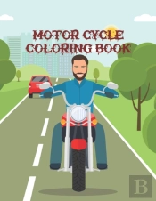Motor Cycle Coloring Book