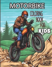 Motorbike Coloring Book For Kids