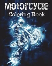 Motorcycle Coloring Book