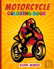 Motorcycle Coloring Book For Kids