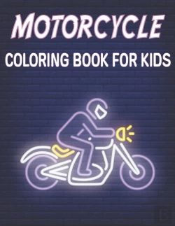 Bertrand.pt - Motorcycle Coloring Book For Kids