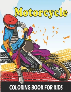 Bertrand.pt - Motorcycle Coloring Book For Kids