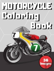 Motorcycle Coloring Book