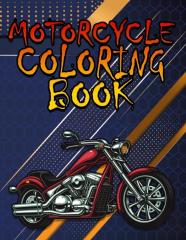 Motorcycle Coloring Book