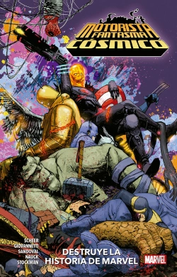 Bertrand.pt - Motorista Fantasma Cosmico Destruye La Historia De Marvel