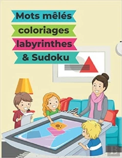 Bertrand.pt - Mots Meles  Coloriage  Labyrinthes & Sudoku - Carnet D'Activites & Jeux Pour Enfants