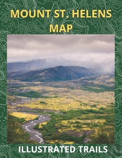 Bertrand.pt - Mount St. Helens Map & Illustratred Trail