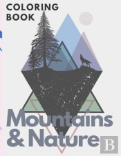 Mountains & Nature Coloring Book
