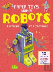 Moving Paper Toy Robots
