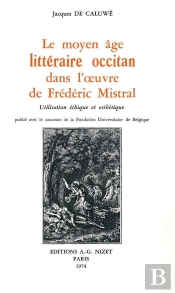 Moyen Age Litteraire Occitan-