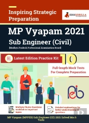 Mppeb Vyapam Sub Engineer (Civil Engineering) 2021 10 Mock Tests