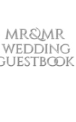 Mr And Mr Wedding Guest Book