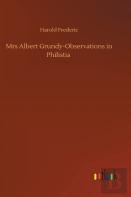 Mrs Albert Grundy-Observations In Philistia