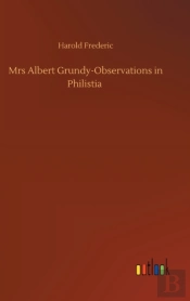 Mrs Albert Grundy-Observations In Philistia