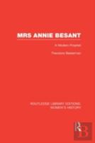Mrs Annie Besant