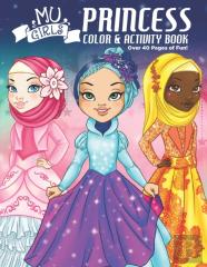 Mu Girls Princess Coloring Book