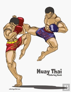 Bertrand.pt - Muay Thai Coloring Book