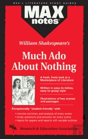 Much Ado About Nothing (Maxnotes Literature Guides)
