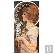 Mucha Slim Calendar 2009