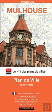 Mulhouse : Plan De Ville (Édition 2024)