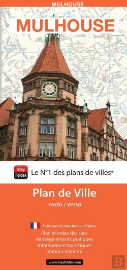 Bertrand.pt - Mulhouse : Plan De Ville (Édition 2024)
