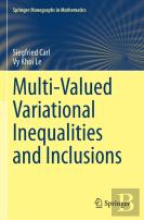Multi-Valued Variational Inequalities And Inclusions