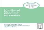 Multilevel Structural Equation Modeling