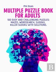 Multiple Puzzle Book For Adults