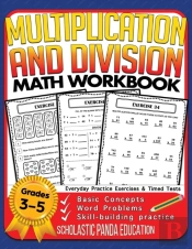 Multiplication And Division Math Workbook For 3rd 4th 5th Grades
