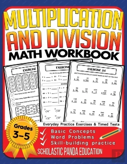 Bertrand.pt - Multiplication And Division Math Workbook For 3rd 4th 5th Grades