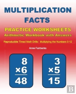Bertrand.pt - Multiplication Facts Practice Worksheets Arithmetic Workbook With Answers