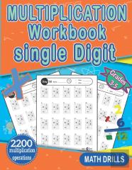 Multiplication Workbook Single Digit