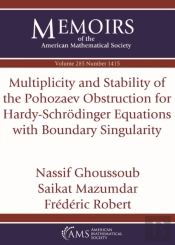 Multiplicity And Stability Of The Pohozaev Obstruction For Hardy-Schrodinger Equations With Boundary Singularity