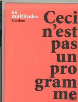 Bertrand.pt - Multitudes N 66 Ceci N'Est Pas Un Programme Mars 2017