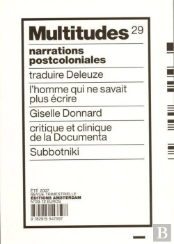 Bertrand.pt - Multitudes N°29 : Narrations Postcoloniales