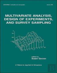 Multivariate Analysis, Design Of Experiments, And Survey Sampling