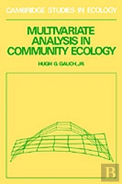 Multivariate Analysis In Community Ecology