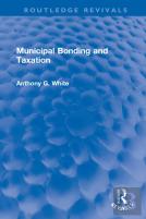 Municipal Bonding And Taxation