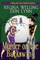Murder On The Backswing (Large Print)