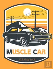 Muscle Car Coloring Book